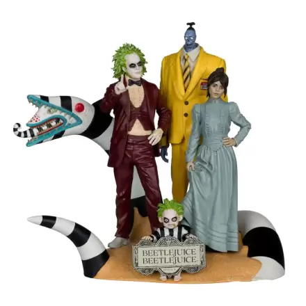 Beetlejuice Beetlejuice Movie Maniacs PVC Statue 4-Pack 15 cm product photo