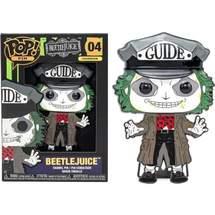 Beetlejuice Large Enamel POP Pin 10cm product photo