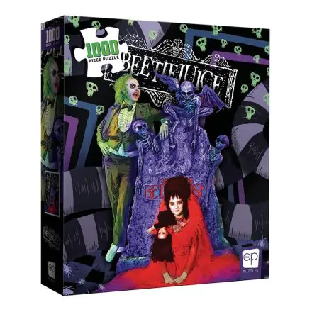 Beetlejuice Jigsaw Puzzle Graveyard Wedding (1000 pieces) product photo