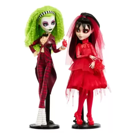 Beetlejuice Monster High Skullector Doll 2-Pack Betelgeuse & Lydia 25 cm termékfotója