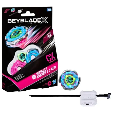 Beyblade X Wriggle Kraken S 3-85O CX Starter Pack product photo