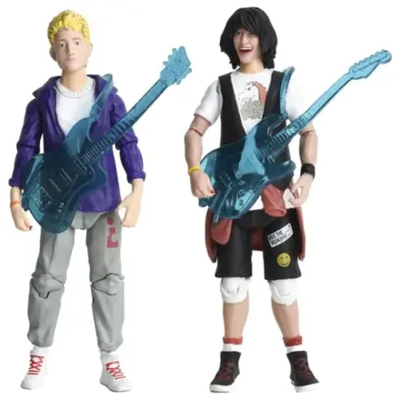 Bill & Ted's Excellent Adventure Twin Pack Action Figures (Limited Edition) 13 cm product photo