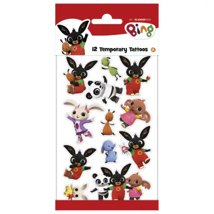 Bing Happy Day Temporary Tattoo 12-pack product photo