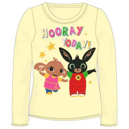 Bing Hooray Yellow Kids Long Sleeve T-Shirt product photo