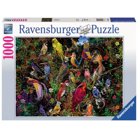 Birds of art puzzle 1000pcs product photo