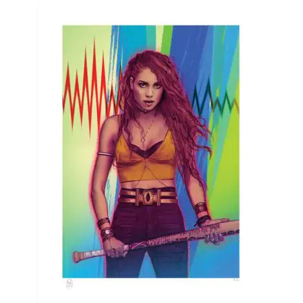 Birds of Prey Art Print Black Canary 46 x 61 cm - unframed product photo