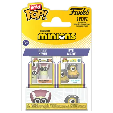 Bitty Funko POP pack 2 figures Minions Kevin & Eye product photo
