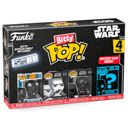 Star Wars Bitty POP! Vinyl Figure 4-Pack Darth Vader 2,5 cm termékfotója