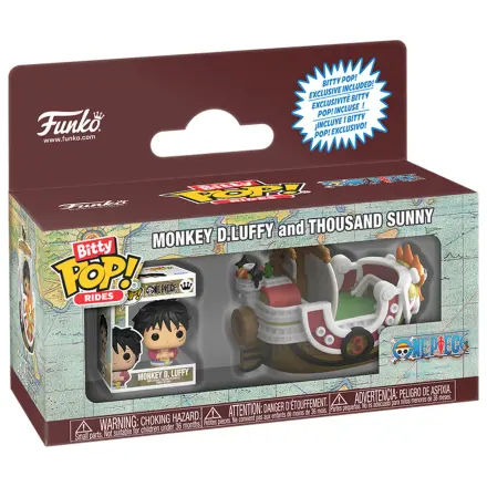 Bitty Funko POP figure Ride One Pice Monkey D.Luffy and Thousand Sunny product photo