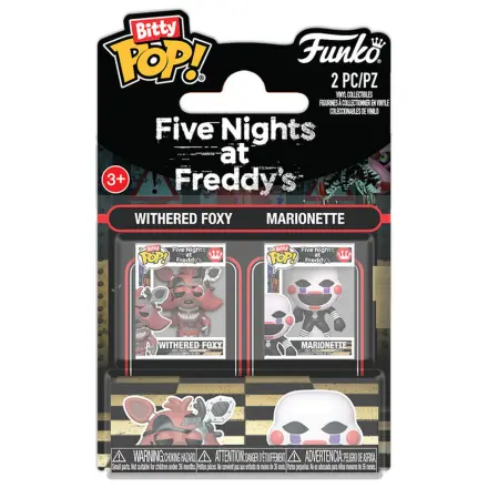 Bitty Funko POP figure pack Five Nights at Freddys - Withered Foxy & Marionette product photo