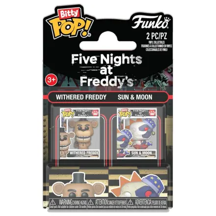 Bitty Funko POP figure pack Five Nights at Freddys Withered Freddy - Sun & Moon product photo