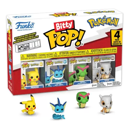 Funko Bitty POP Pokemon Vinyl Figure 4-Pack Pikachu product photo