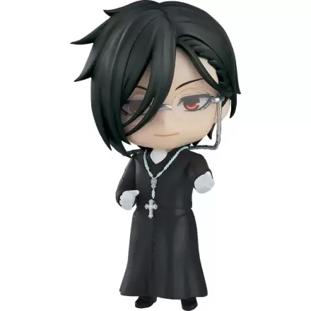 Black Butler: Boarding School Arc Nendoroid Action Figure Sebastian Michaelis: Sapphire Owl Ver. 10 cm termékfotója