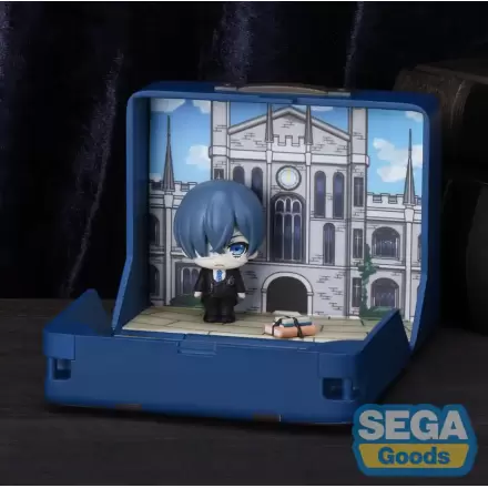 Black Butler: Boarding School Arc Petite World Memories Mini Figure Ciel Phantomhive (EX) 8 cm product photo