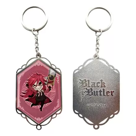 Black Butler PVC Keychain Grell termékfotója