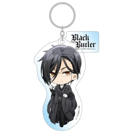 Black Butler: Public School Arc Acrylic Keychain Sebastian 8 cm      product photo