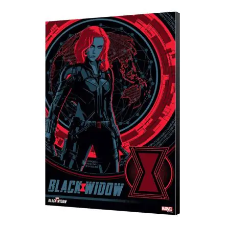 Black Widow Movie Wooden Wall Art BW Blackops 34 x 50 cm product photo