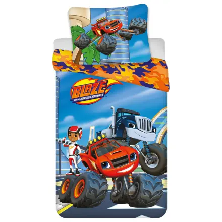 Blaze Race Kids and Toddler Duvet Cover product photo