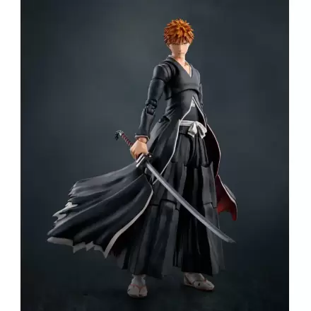 Bleach S.H. Figuarts Action Figure Ichigo Kurosaki Getsugatensho 15 cm termékfotója