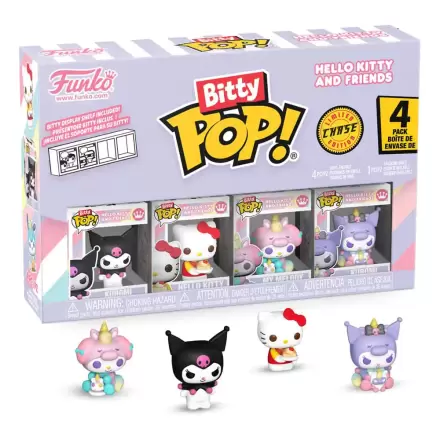 Bitty Funko POP Hello Kitty and Friends Vinyl Figure 4-Pack Kuromi product photo