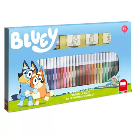 Bluey stationery blister pack 41pcs termékfotója