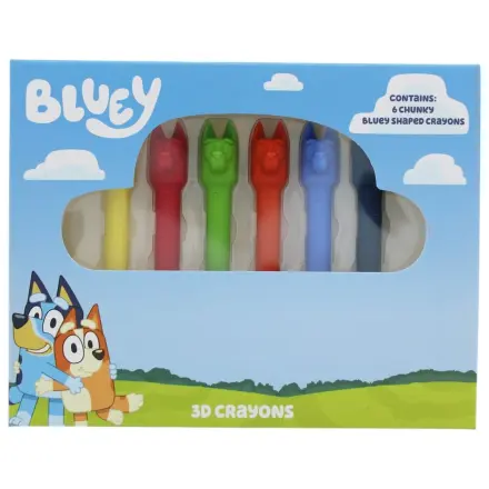 Bluey Wax Crayons 6-Pack product photo