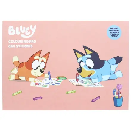 Bluey Colouring Book A4 & Sticker Set product photo