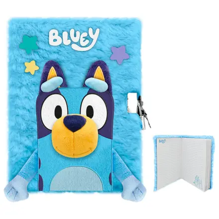 Bluey A5 plush notebook product photo