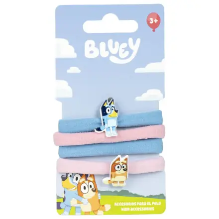 Bluey Happy Vibes Hair Tie Set 4-Pack product photo