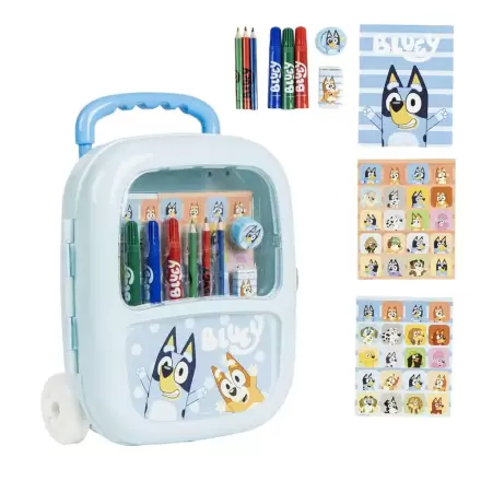 Bluey stationery trolley product photo