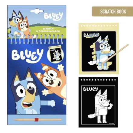 Bluey scratch stationery set termékfotója