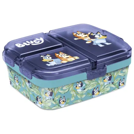 Bluey Leaves multi-compartment lunch box, sandwich box XL product photo