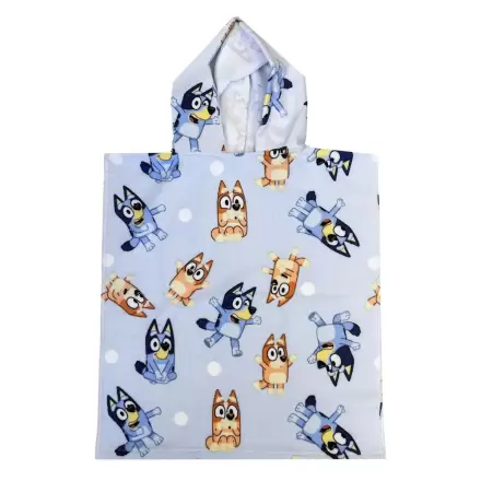 Bluey microfibre poncho beach towel product photo
