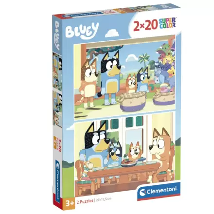 Bluey puzzle 2x20pcs termékfotója