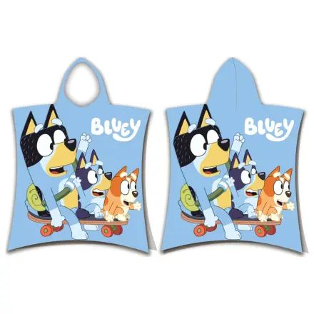Bluey Skate Beach Towel Poncho product photo