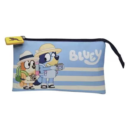 Bluey Tourist triple pencil case termékfotója