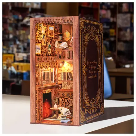 BOOK NOOK KIT DIY Eternal Bookstore 172pc + LED Light product photo