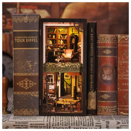 BOOK NOOK KIT DIY Rose Detective Agency 322pc + LED Light construction set product photo
