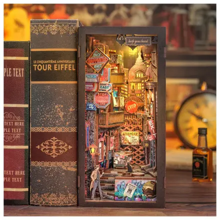 BOOK NOOK KIT DIY The Long Goodbye 238pc + LED Light construction set product photo