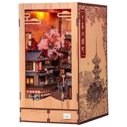 Book Nook Twilight Sakura Path 23 x 12 cm product photo