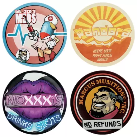 Borderlands Coaster 4-Pack  product photo