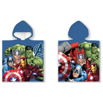 Avengers Battle beach towel poncho product photo