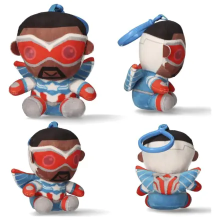 Avengers Captain 3D plush figure with hanger, bag charm 13 cm product photo