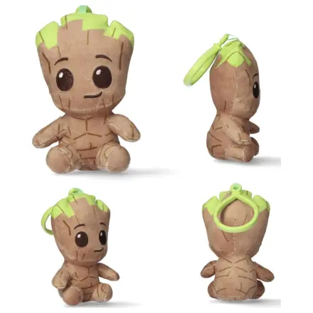 Avengers Groot 3D Plush Figure with Hanger, Bag Charm 13 cm product photo