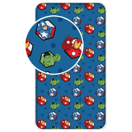 Avengers Guardians Fitted Sheet 90x200 cm product photo