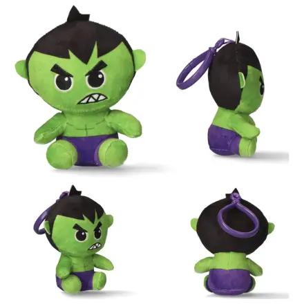 Avengers Hulk 3D plush figure with hanger, bag charm 13 cm product photo