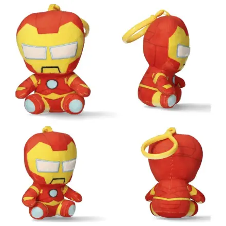 Avengers Iron Man 3D plush figure with hanger, bag charm 13 cm product photo