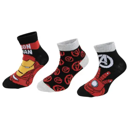Avengers Iron Man kids secret socks 27/30 product photo