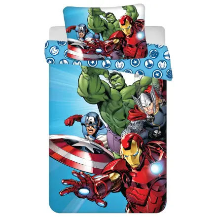 Avengers Light Blue kids', preschool duvet cover product photo