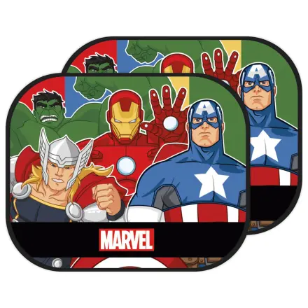 Avengers Mightiest Car Sunshade Window Blind 2-piece product photo